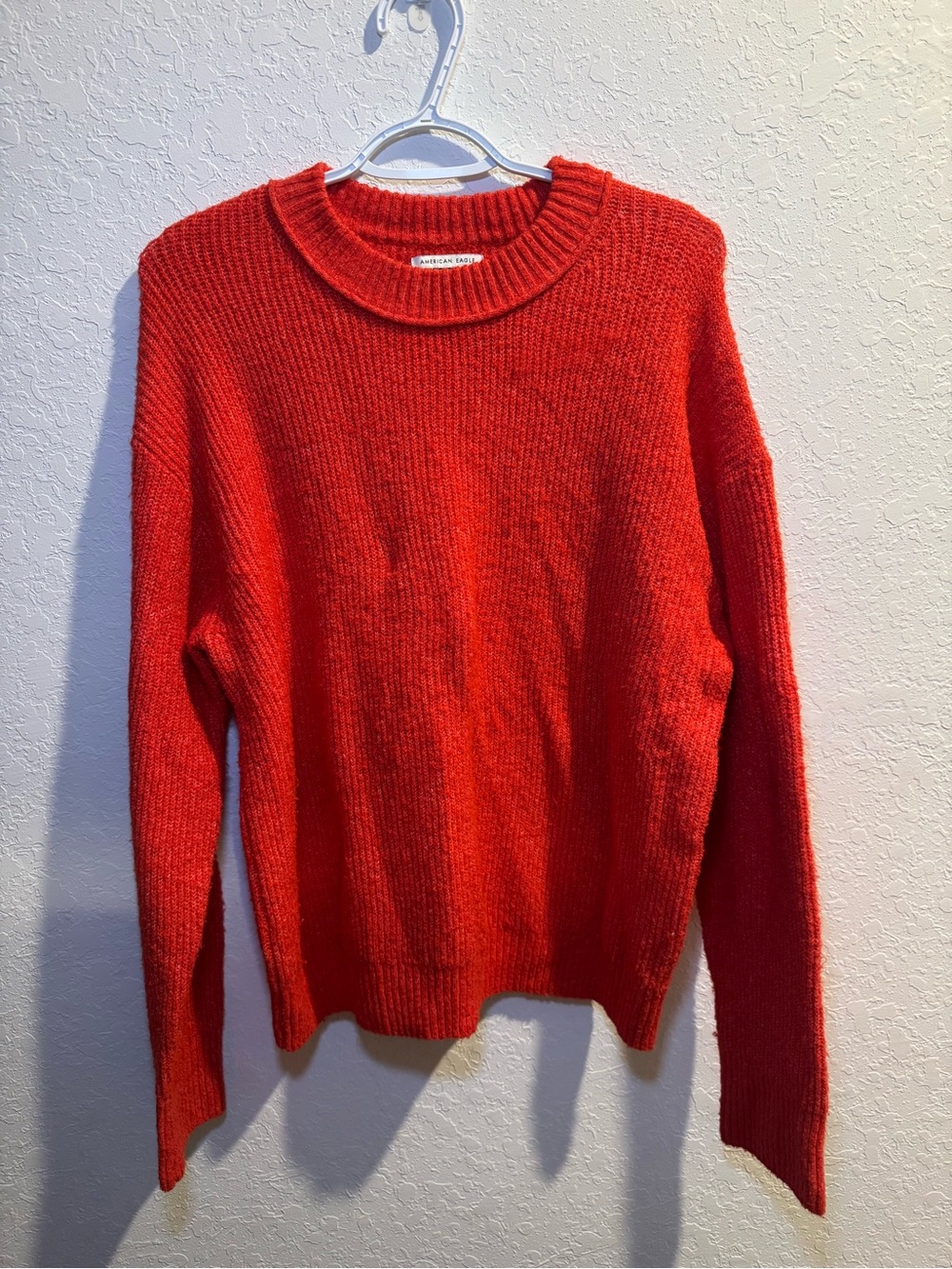 Women’s American Eagle Red Crewneck Sweater